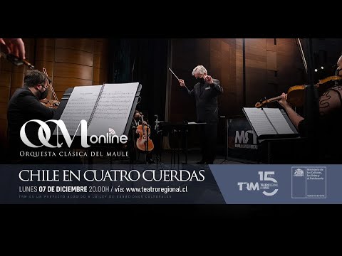 [VIDEO] La Orquesta Clásica del Maule interpreta la obra del compositor, filósofo, esteta y musicólogo chileno, Luis Gastón Soublette.