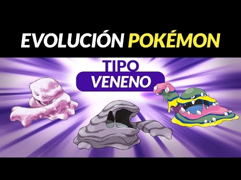 Evolución del Tipo Veneno: Gen 1 - 7