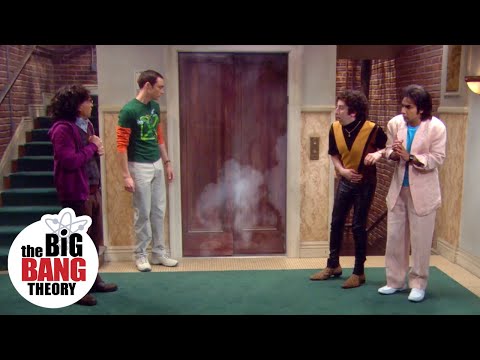 Leonard Broke the Elevator | The Big Bang Theory