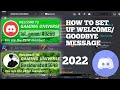 How to setup Welcome and Goodbye Message | 2022 | How to Setup Yggdrasil Bot Discord | Tutorial