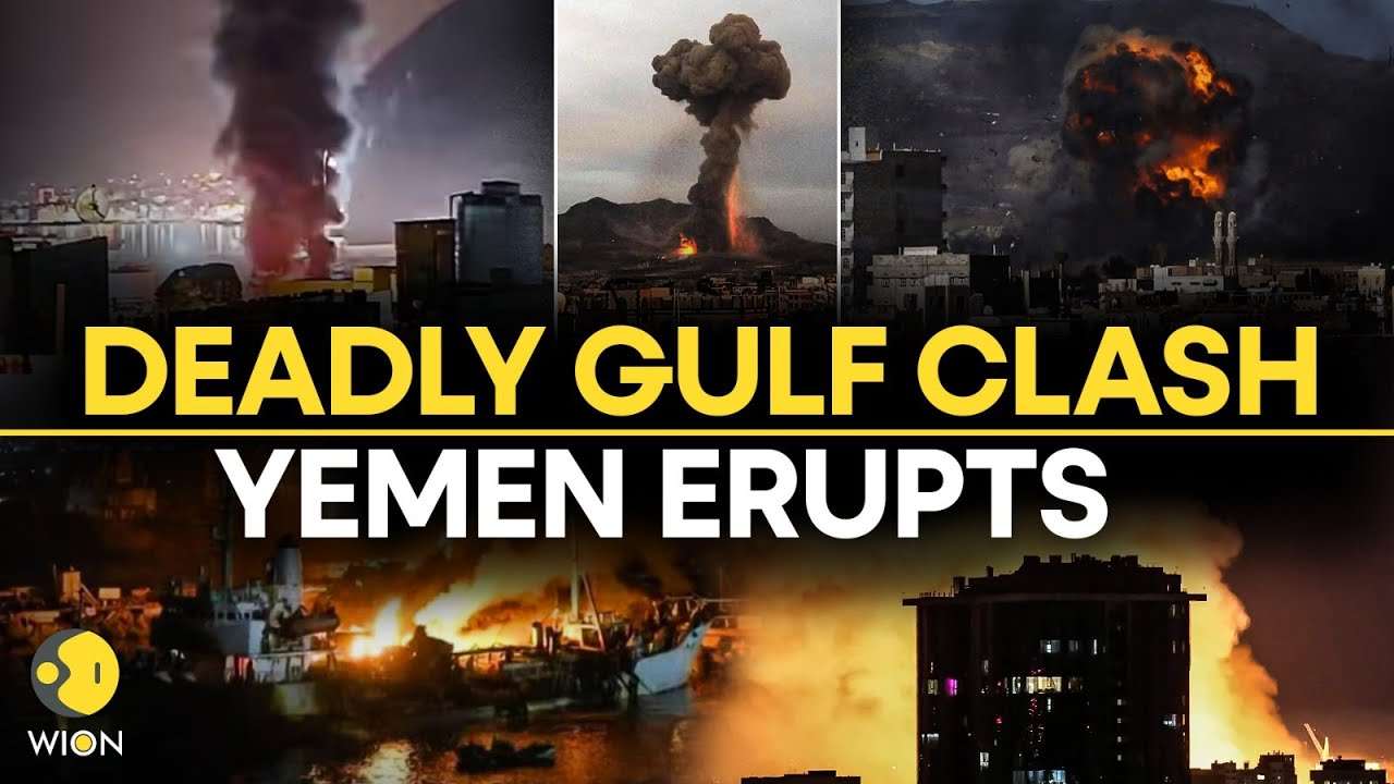Saudi Attacks Yemen LIVE: Massive Explosions As Saudi-Led Forces Strike UAE-Backed Militias | WION