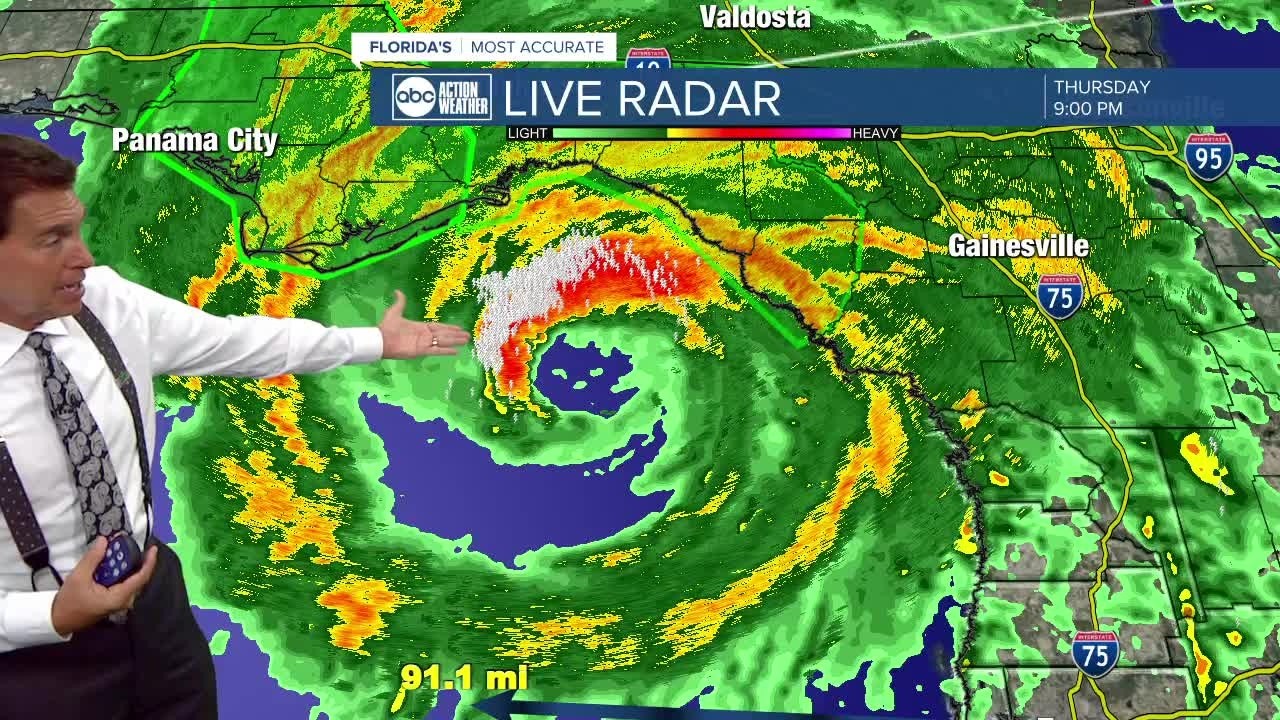 Category 4 Hurricane Helene nears Florida with 140 mph winds and deadly storm surge