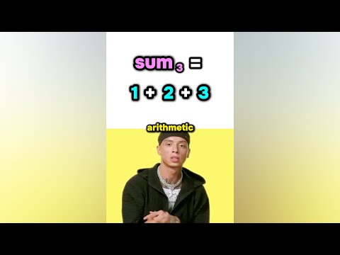 Central Cee’s introduction to summing arithmetic series (with Priyanka Chopra)