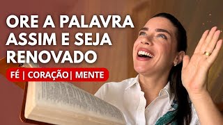 COMECE AGORA (JUNTO COMIGO) Palavras que Fortalecem na oração.
