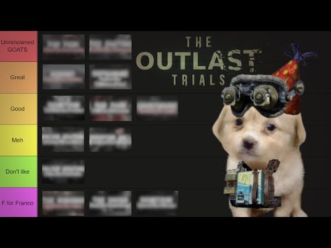 The Ultimate Outlast Trials Tier List