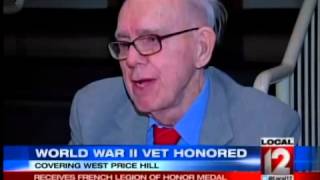 World War II Veteran Receives French Legion of Honor