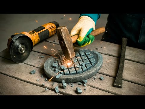 What Is This Strange Wavy Stone I Discovered? Making a polished Rock Bowl. Handmade Stone Plate. DIY