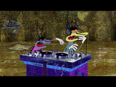 हिंदी Oggy and the Cockroaches 🛹🚨 COCKROACHES DJ SET 🛹🚨 Hindi Cartoons for Kids