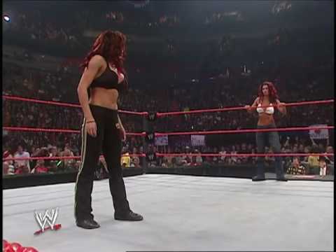 Victoria Attacks Lillian Garcia ft. Melina & Mickie James - WWE RAW 2007 (HD)