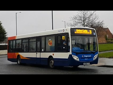 Journey on Route 3 | NJ08CTV/39671 - Stagecoach North East: MAN 14.240LF/ADL Enviro 200