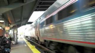 preview picture of video 'Amtrak Ethan Allen #291'