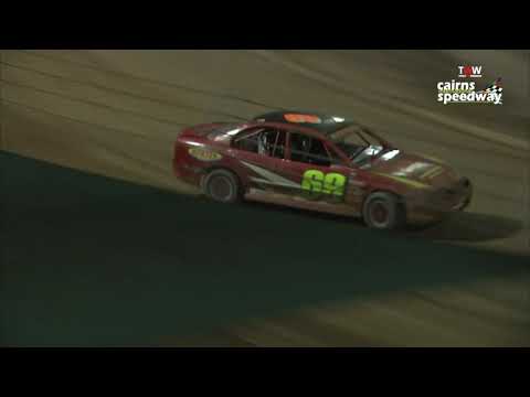 Aug 20 at TWW Cairns Speedway - Modified Sedans feature race