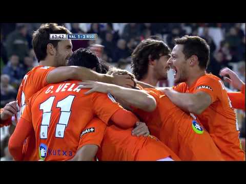 La Liga | Gol de Ifrán (1-3) en el Valencia CF - Real Sociedad | 01-12-2012 | J14