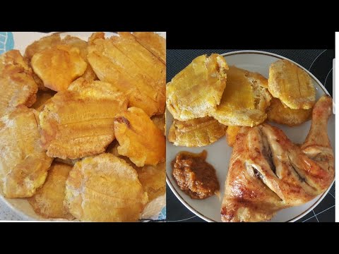 HOW TO MAKE MASHED PLANTAIN CHIPS/ FRIED PLANTAIN RECIPE./TAPÉ TAPÉ #mashedplantain, #carinefavour