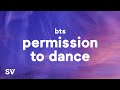 BTS Permission To Dance Lyrics