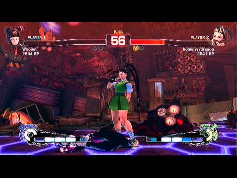 Super Street Fighter 4 Ibuki Vs Juri