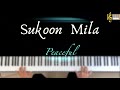 Sukoon Mila | Piano Cover with Lyrics | Arijit Singh | Piano Karaoke | by Roshan Tulsani