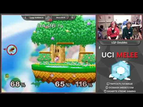 UCI Quarterly #1 Doubles LQF- Luigikid &Mchi vs. Neeco & Oli