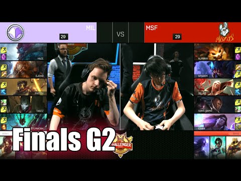 Misfits vs Millenium | Game 2 Grand Finals S6 EUCS Summer 2016 | MSF vs MIL G2 1080p