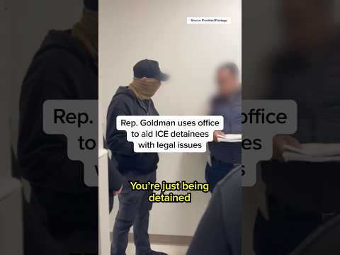 Rep. Goldman uses office to aid ICE detainees with legal issues