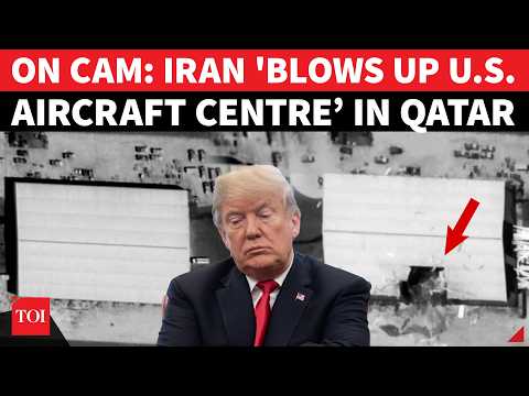 ‘HUGE Damage At US Air Base’: IRGC Video Shows ‘Destruction’ At Al-Udeid