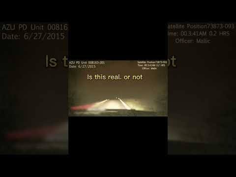 Paranormal activity caught on camera