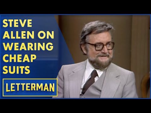 Steve Allen Talks About How "The Tonight Show" Started | Letterman