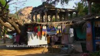 Life at Hampi, a historical site 
