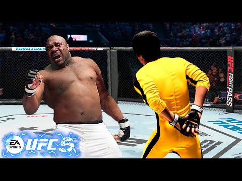 UFC4 Bruce Lee vs Bob Sapp EA Sports UFC 4