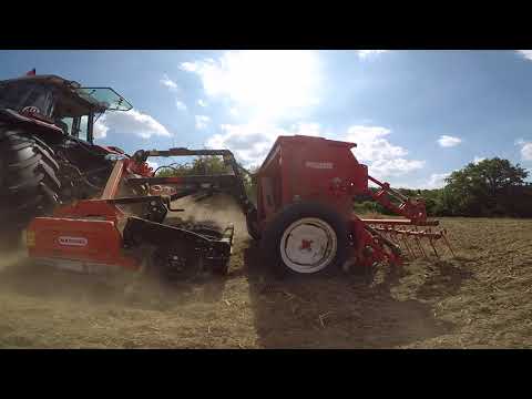 Raps sähen mit dem MF 4365 // Sauerländer Agriculture