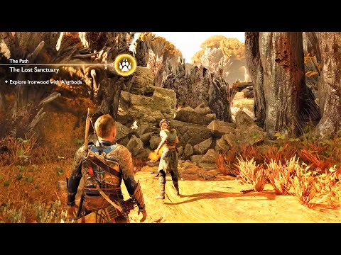 God of War Ragnarok: Explore Ironwood with Angrboda - The Lost Sanctuary