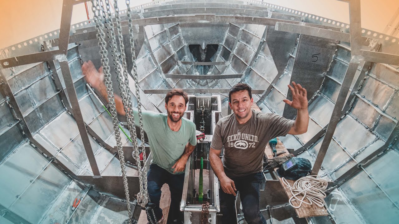 Building an aluminum SAILBOAT with Together in the Oceans | Part 2 | 169