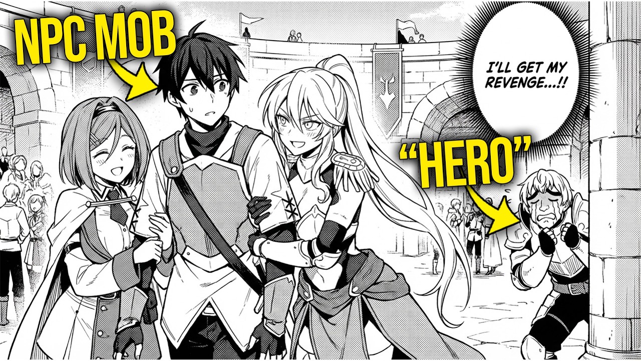 Reincarnated As A Mob Guard In Game, He Accidentally Stole The Hero's Girl & His Fate | Manga Recap