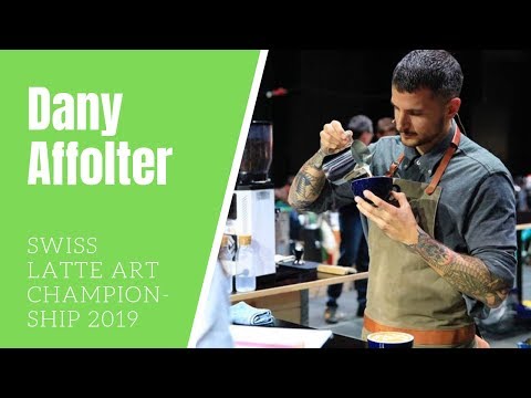 Dany Affolter: Latte Art Finale - Schweizermeisterschaft 2019