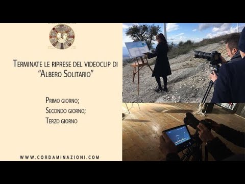 Terminate le riprese del videoclip di Albero Solitario