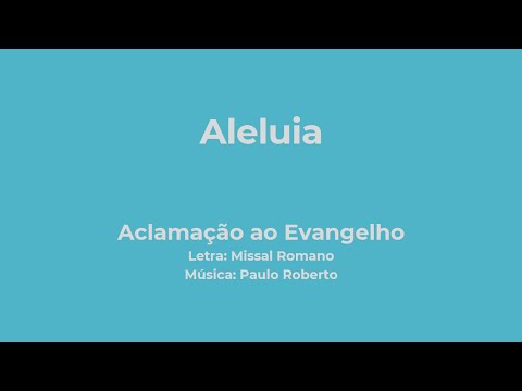 Aleluia - Paulo Roberto