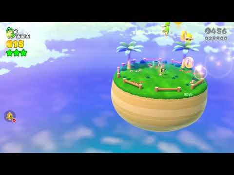 Super Mario 3D World (Switch) 5-1 100% Speedrun - Time: 98 (WR)