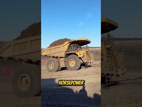 Part of a video titled The Komatsu 980E $8 Million Earth Moving Giant - YouTube