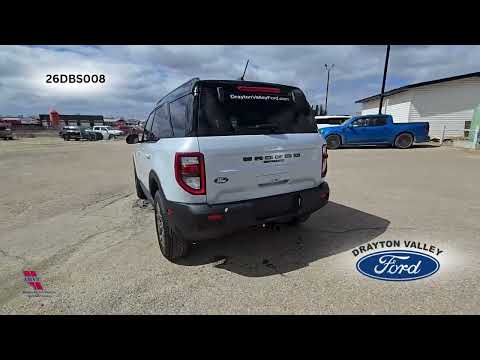 2026 Ford Bronco Sport Big Bend 4x4 in White for sale at Drayton Valley Ford in Drayton Valley, AB