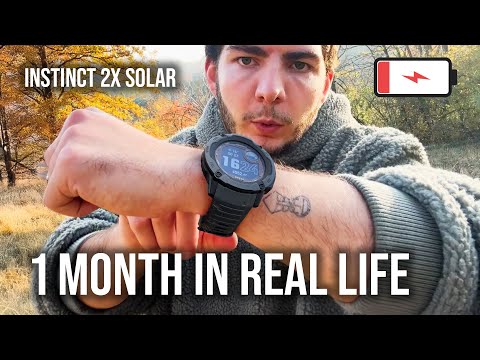 Garmin Instinct 2X – 1 Month Later! Does the Battery Really Last Forever?