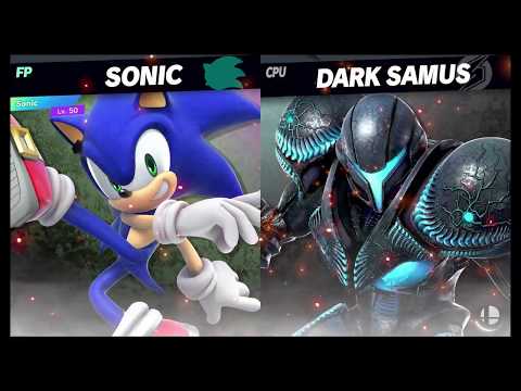 Super Smash Bros Ultimate Amiibo Fights   Request #7132 Sonic vs Dark Samus