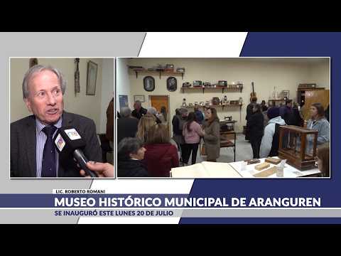Roberto Romani - Inauguración del Museo Histórico Municipal de Aranguren