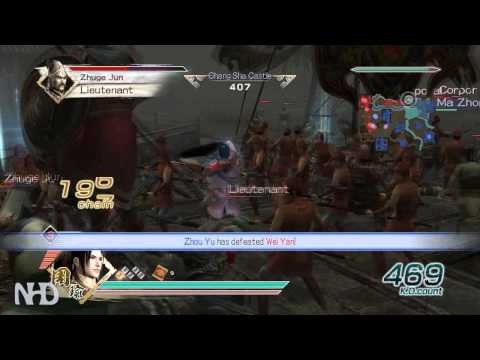 Let's Play Dynasty Warriors 6 Zhou Yu(pt5) Battle of Jing Province