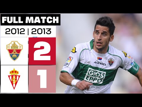 Elche CF - Real Sporting (2-1) 2012/2013 PARTIDO COMPLETO
