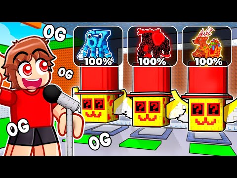 Whatever I Say Comes out of Lucky Blocks To Troll MY CRAZY FAN GIRLS...