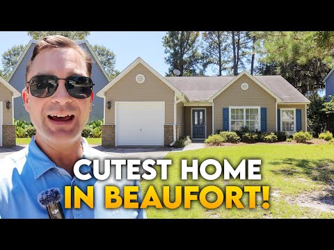 HIDDEN GEM IN BEAUFORT SC: Lowcountry Home Tour With Modern Upgrades! | Moving To Beaufort SC