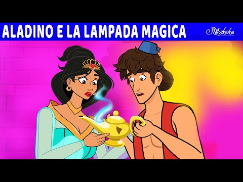 Aladino e la lampada magica ✨🧞‍♂️ Storie Per Bambini Cartoni Animati