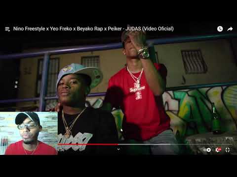 Nino Freestyle x Yeo Freko x Beyako Rap x Peiker - JUDAS (VIDEO REACCION) - NegroBonRD