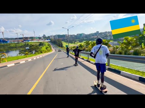 SKATEBOARDING ACROSS AFRICA! Skating In Rwanda! | Day 8/9 