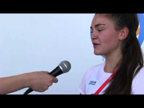 EYOF 2015: Anna Kerbachová po finálovém běhu na 100 m